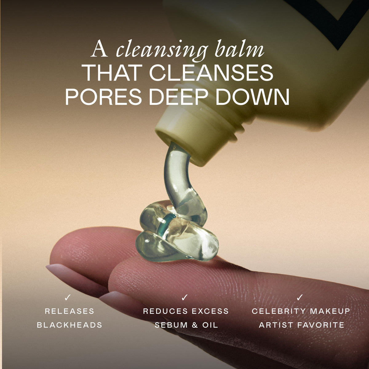 Tiger Grass and Moringa nourish skin during cleansing.