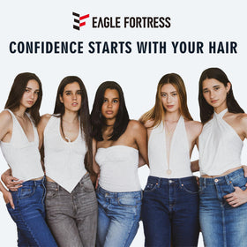 EAGLE FORTRESS brush family-friendly tool for women, men, and kids.