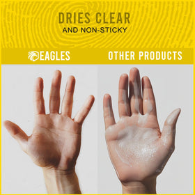 EAGLES Dry Hand helps maintain golf club grip in humid conditions
