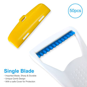 EAPC anti-slip handle provides a comfortable grip during shaving.