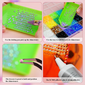 EARLMONI rhinestone picker tool for precise placements