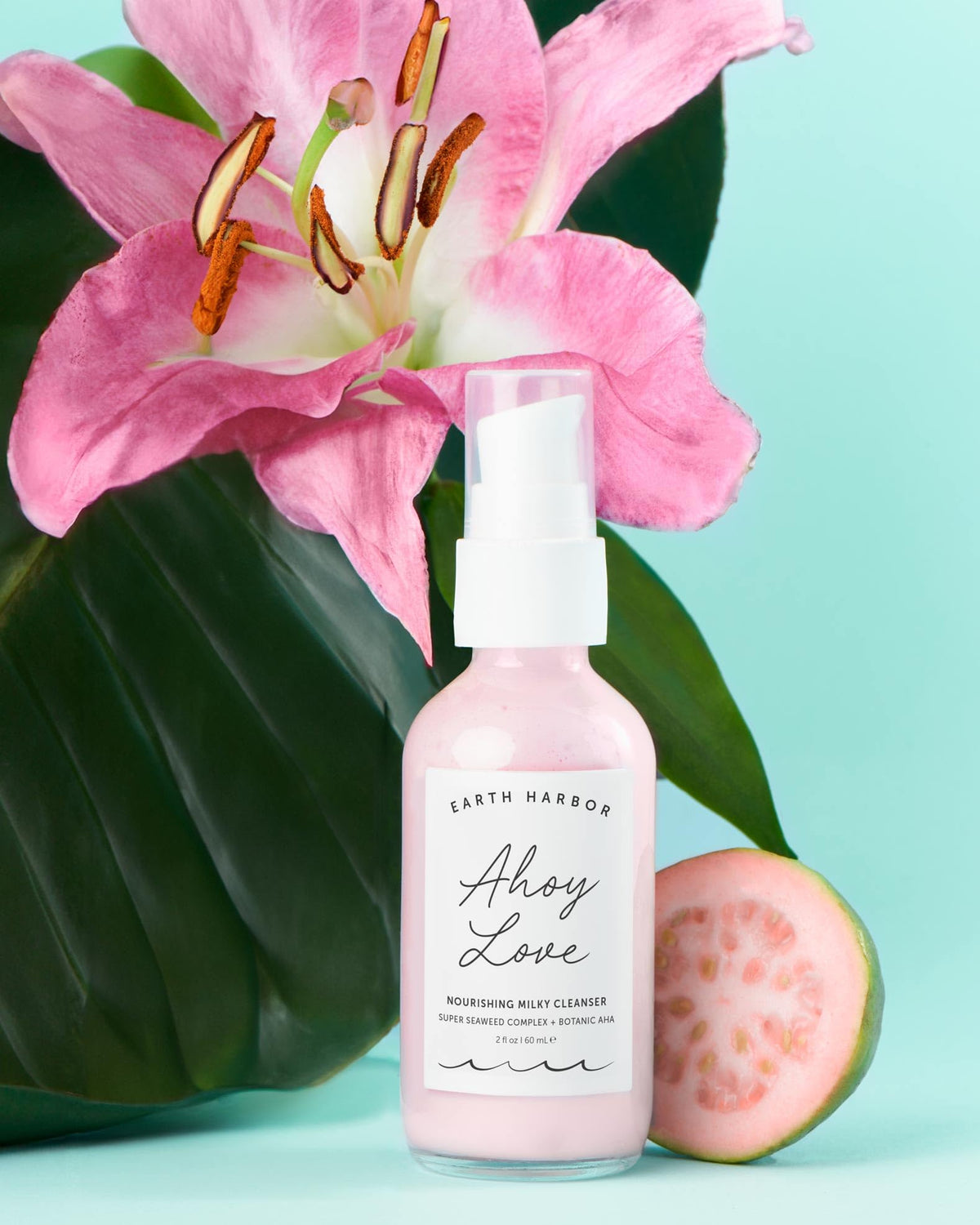 Refreshing citrus scent captured while cleansing with Earth Harbor Ahoy Love Nourishing Cream Cleanser.