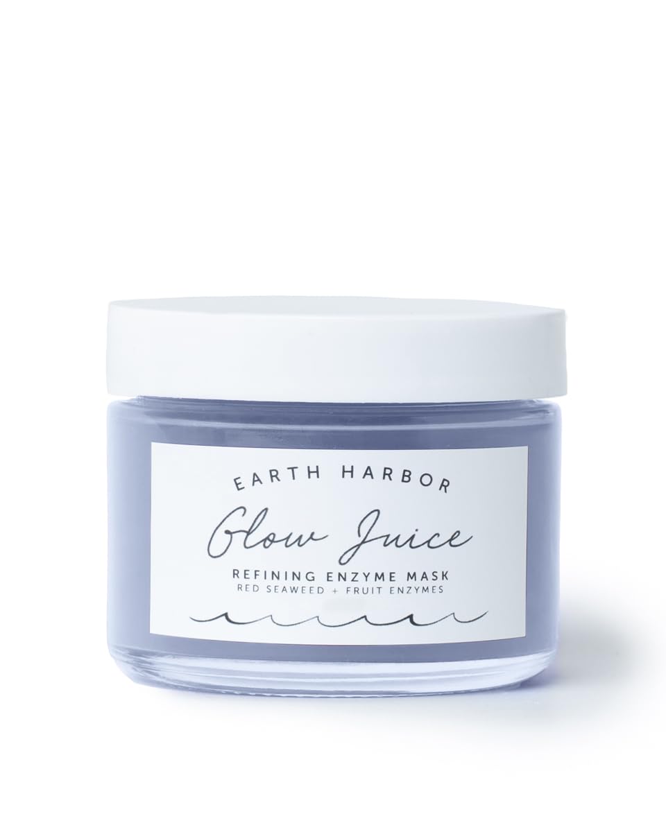 Earth Harbor Glow Juice bottle for quick resurfacing and glow.