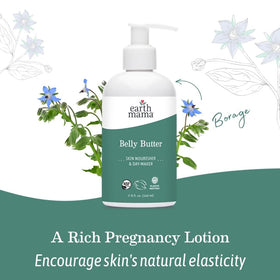 Earth Mama Belly Butter product-in-use in daily self-care routine.