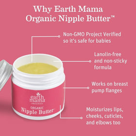 Earth Mama perineal balm provides soothing relief for tender skin