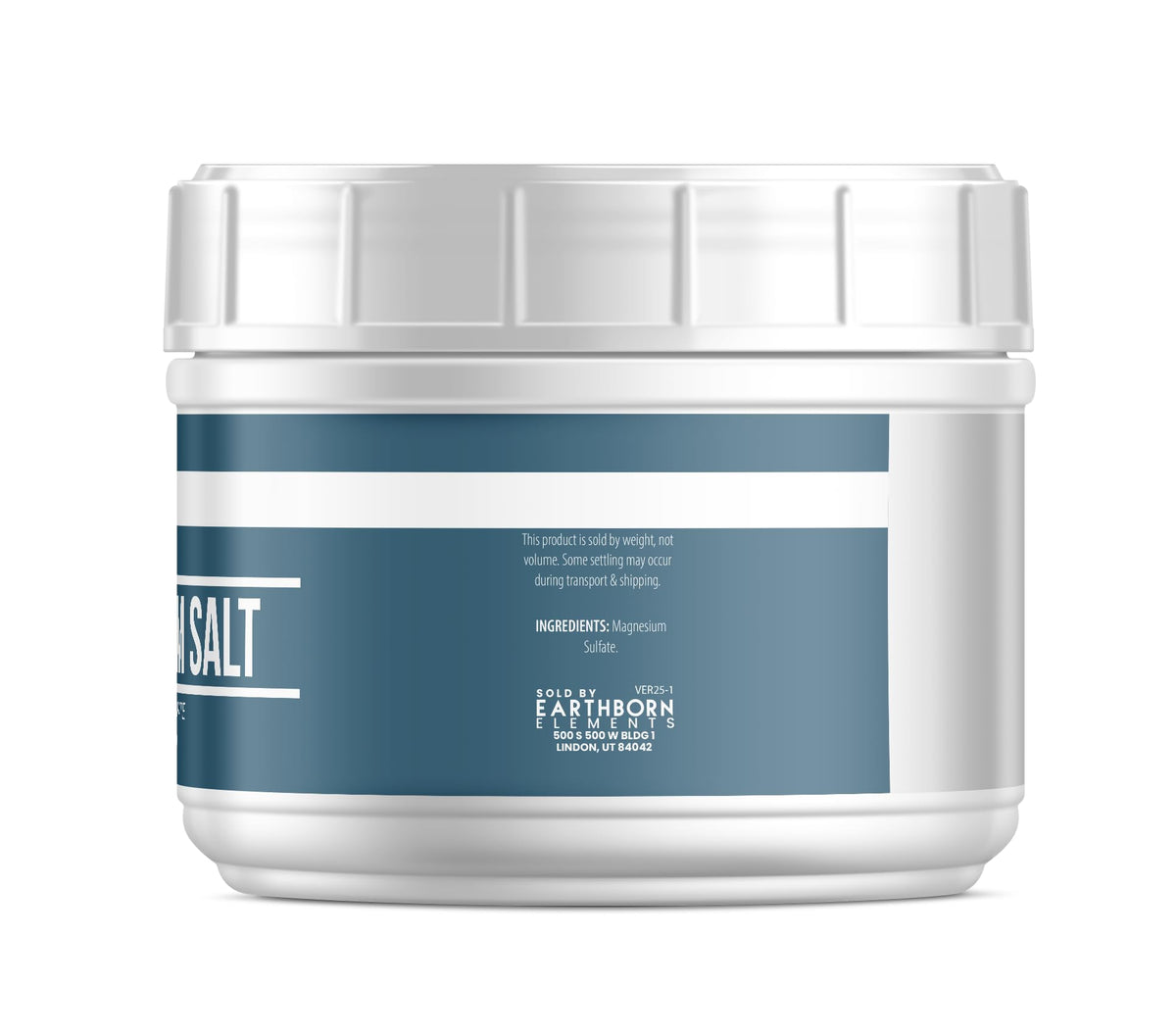Earthborn Elements Epsom Salt dissolves quickly in warm water for a soothing bath.
