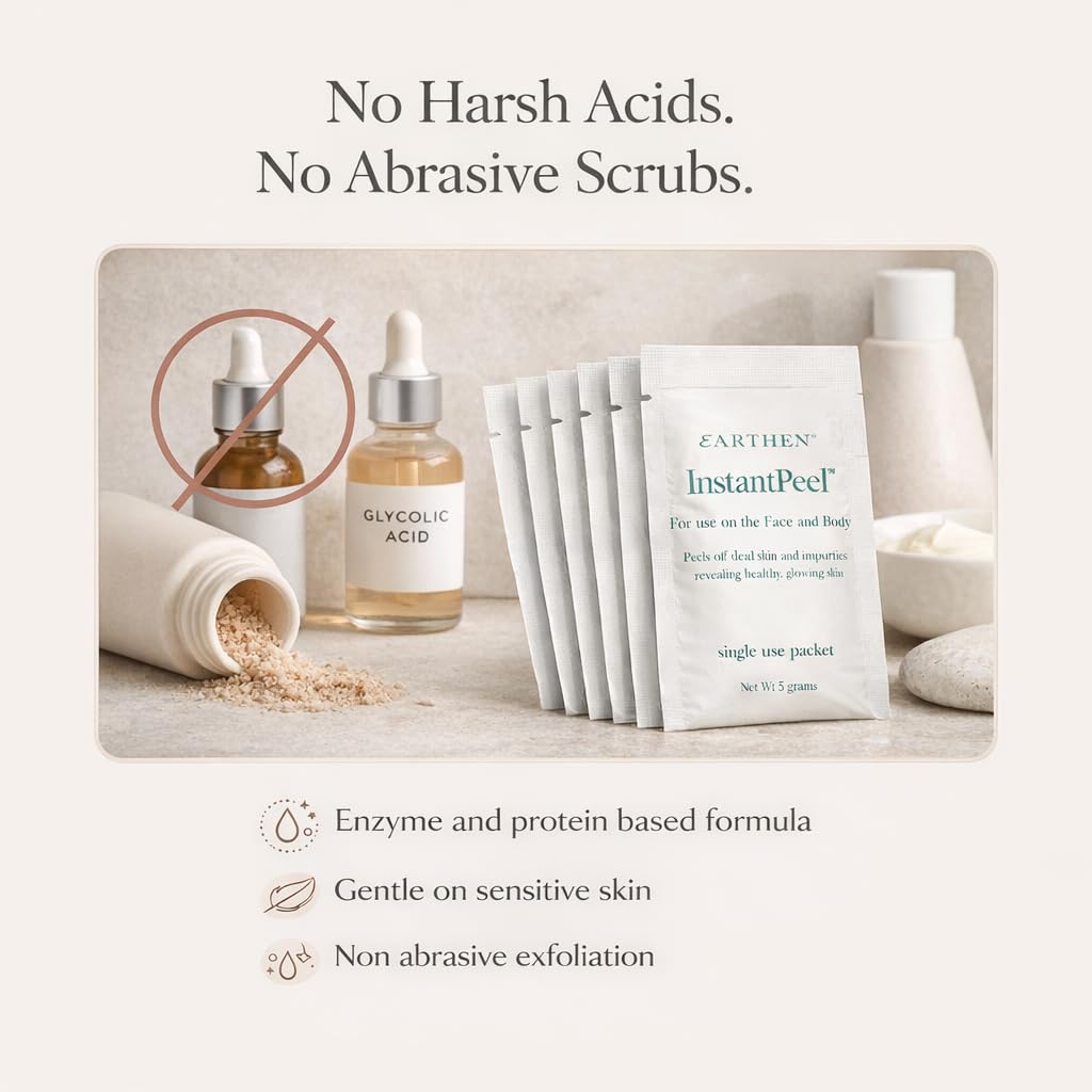 Earthen Skincare face and body exfoliation to smooth skin all over.