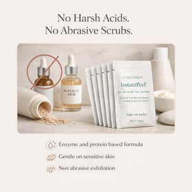 Earthen Skincare face and body exfoliation to smooth skin all over.