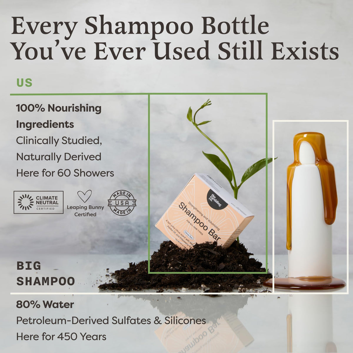 Sulfates, parabens, silicones, and dyes are absent from Earthling Co bar.
