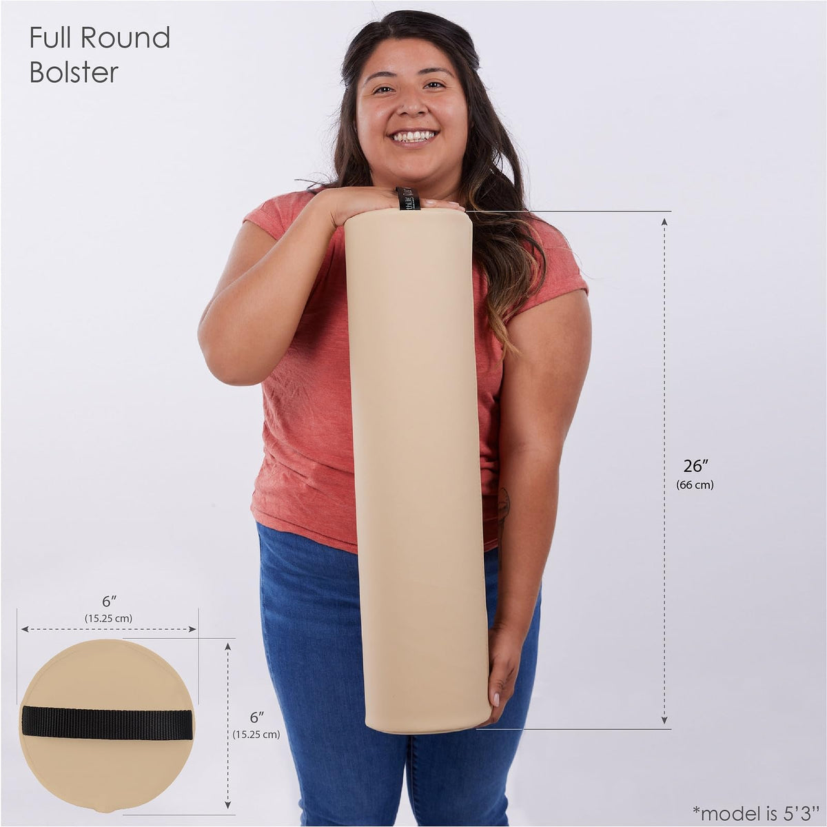 EarthLite bolster neck support provides versatile comfort during massages.