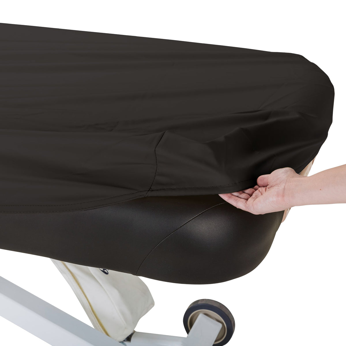 EarthLite cover folded for travel, highlighting compact storage and portability