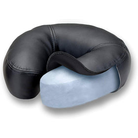EarthLite massage table face cradle in use during a session