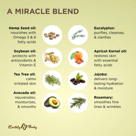 Earthly Body Miracle Oil on nails and cuticles nourishes and protects.