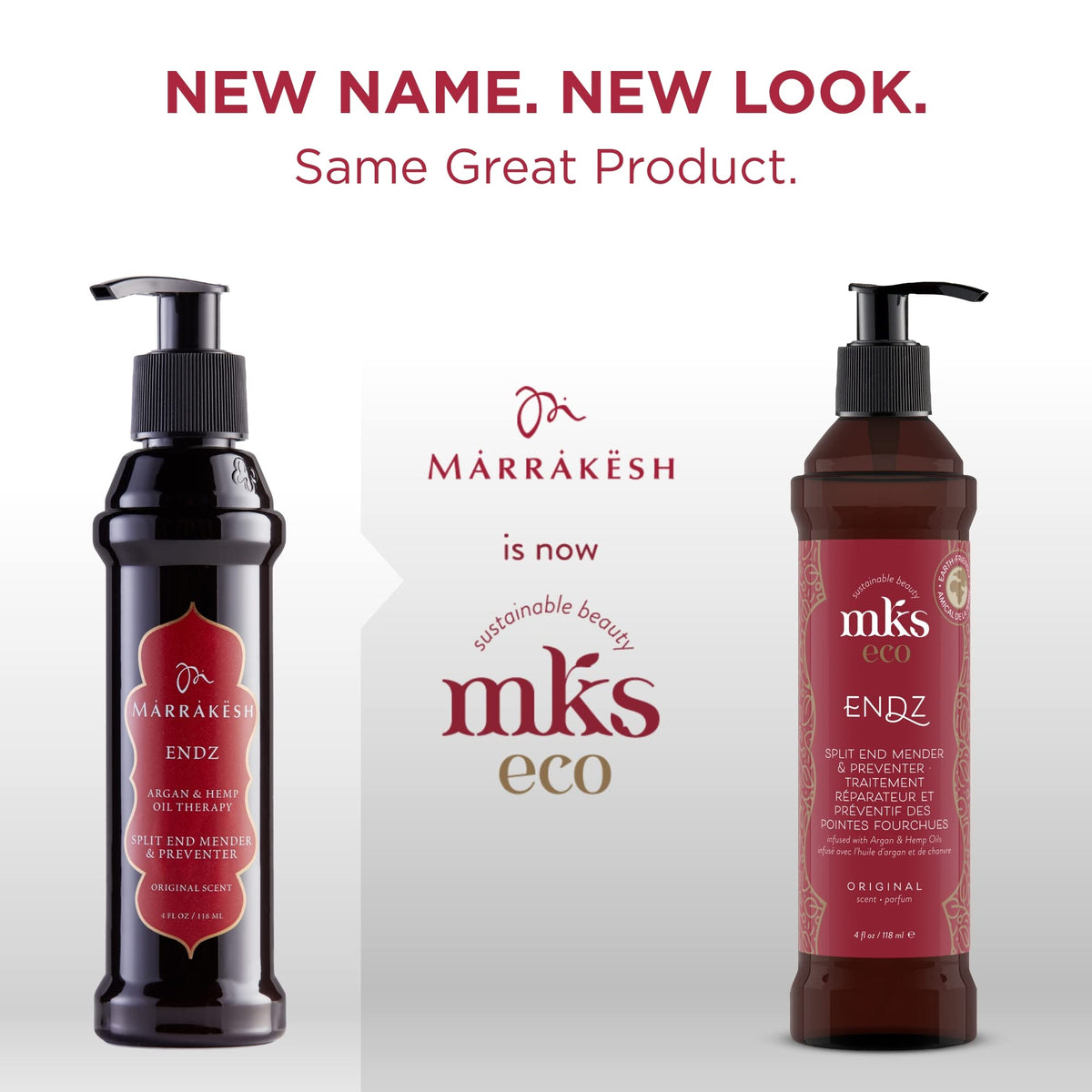 Earthly Body MKS Eco Endz Original Scent bottle back shows ingredients list and vegan formula