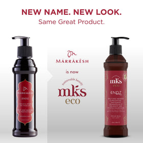 Earthly Body MKS Eco Endz Original Scent bottle back shows ingredients list and vegan formula