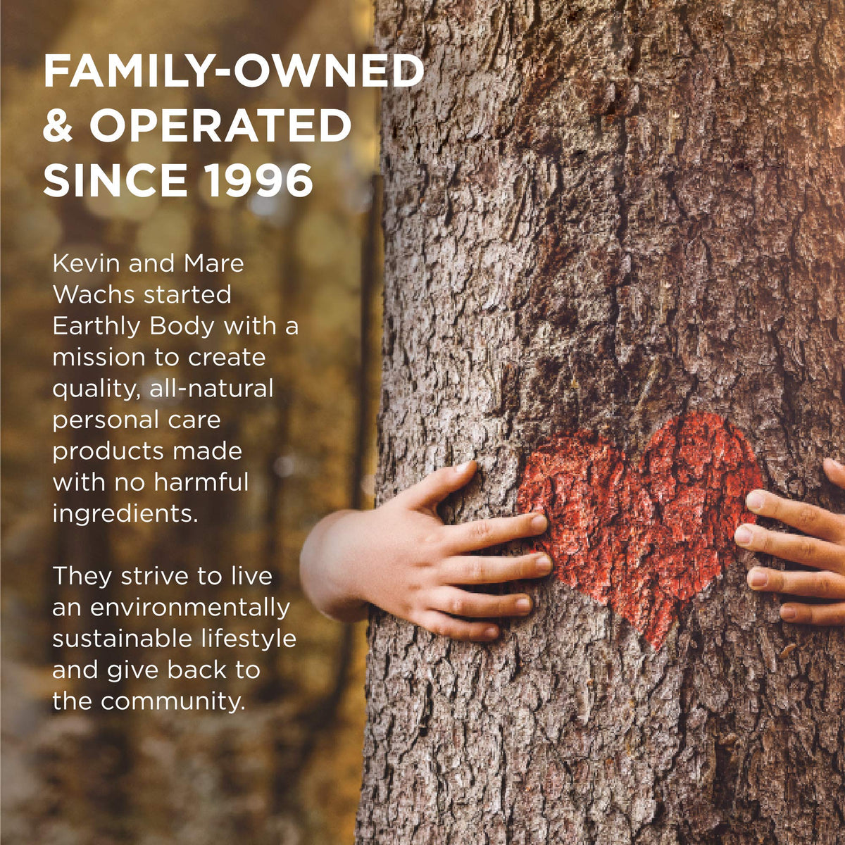 Vegan cruelty-free label on Earthly Body packaging.