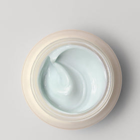 EarthsCure Nano Peptide Moisturizer near the under-eye area hydrates delicate skin.
