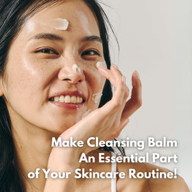 EARTHWARD Pore Perfect Grinding Cleansing Balm doubles as a quick face wash.