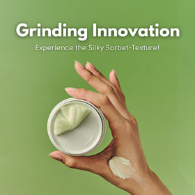 Compact, travel-size EARTHWARD Pore Perfect Grinding Cleansing Balm for on-the-go cleansing.