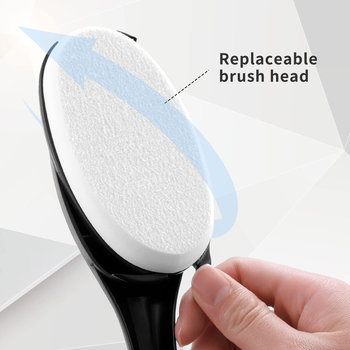 Soft bristles provide gentle exfoliation during wet or dry brushing
