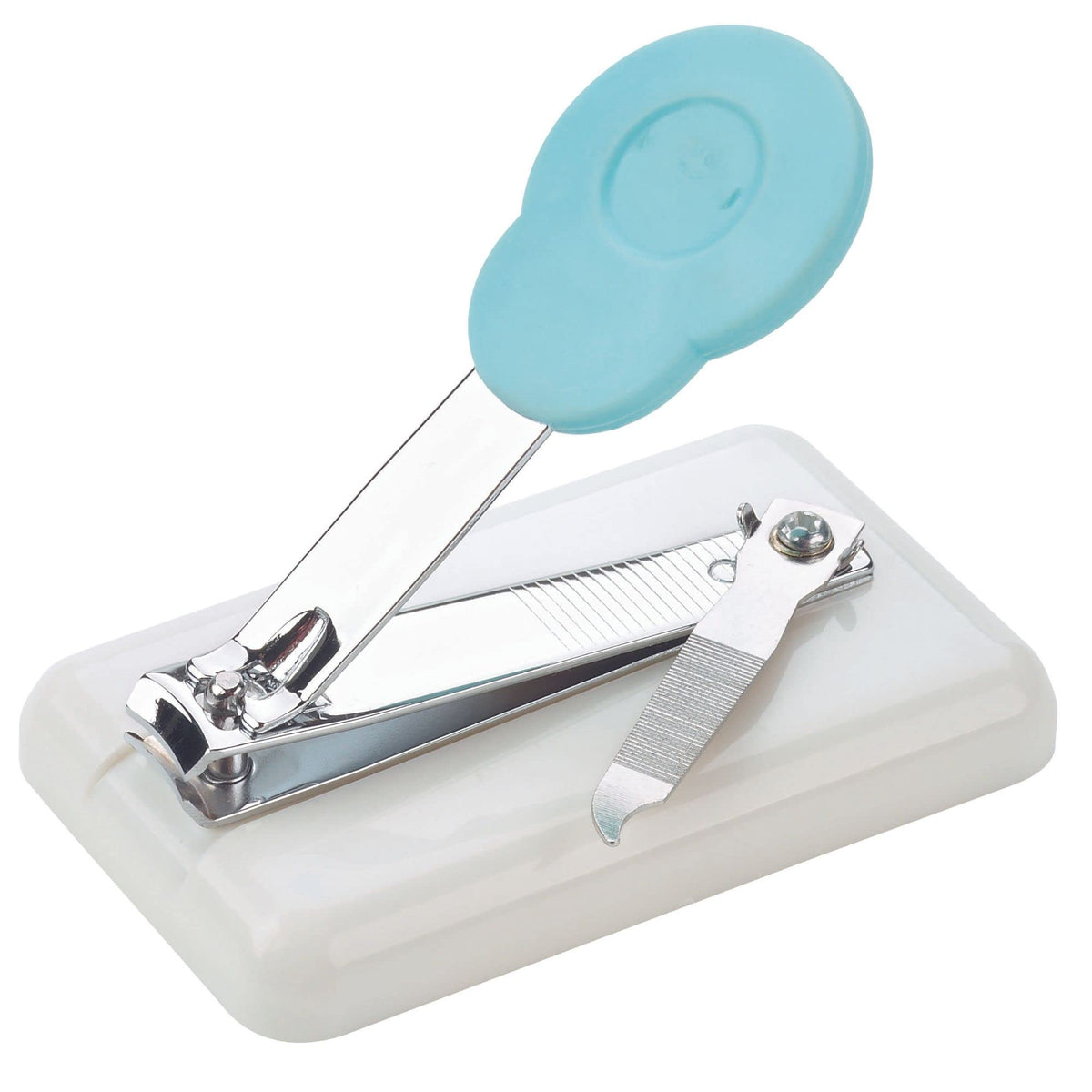 Easi-Grip Peta mounted-base nail clipper for stable trimming on a table