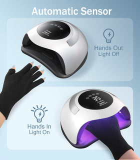 Easkep lamp with LCD touchscreen for easy control by Easkep