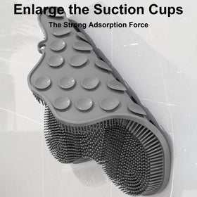 Easkite shower suction cups ensure stable position for hands-free cleaning.