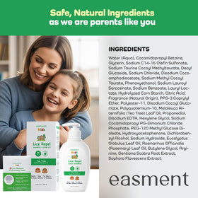 Easment complete kids lice kit on shelf.