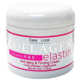 Easy Look Collagen Elastin Cream bottle for daily hydration and smooth skin.
