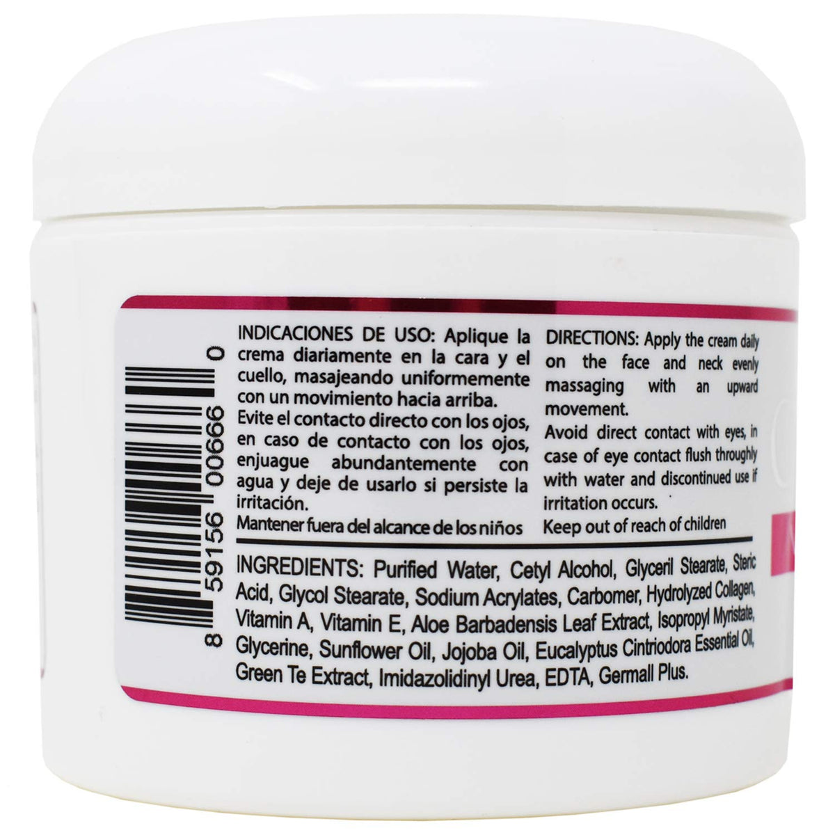 Texture close-up shows creamy, non-greasy finish for comfortable wear.