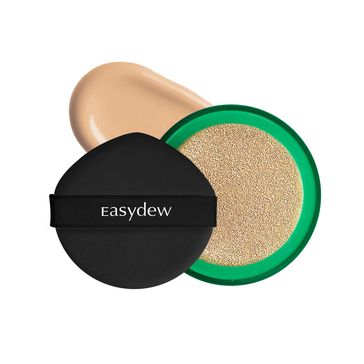 EASYDEW Mela B cushion refill 21-beige for quick, even complexion on the go.