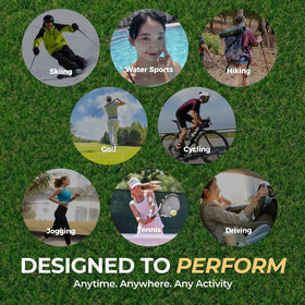 EASYDEW DW-EGF Peptide Clear Patch outdoor-suitable for golf, hiking, and driving during sunny days.