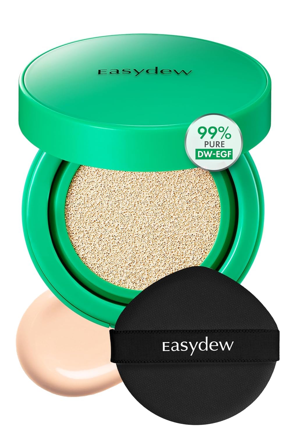 Easydew Mela B Cushion porcelain swatch for balanced, natural coverage