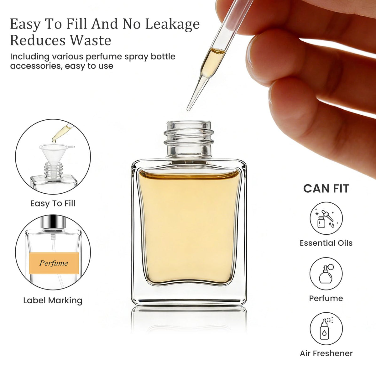 Easytle dispensers provide smooth spray for on the go use