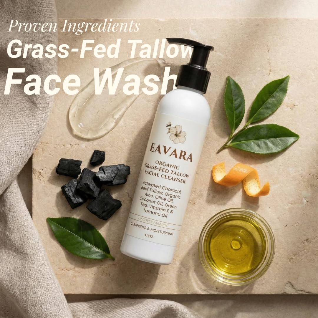 Eavara activated charcoal cleanses pores for a refreshed appearance