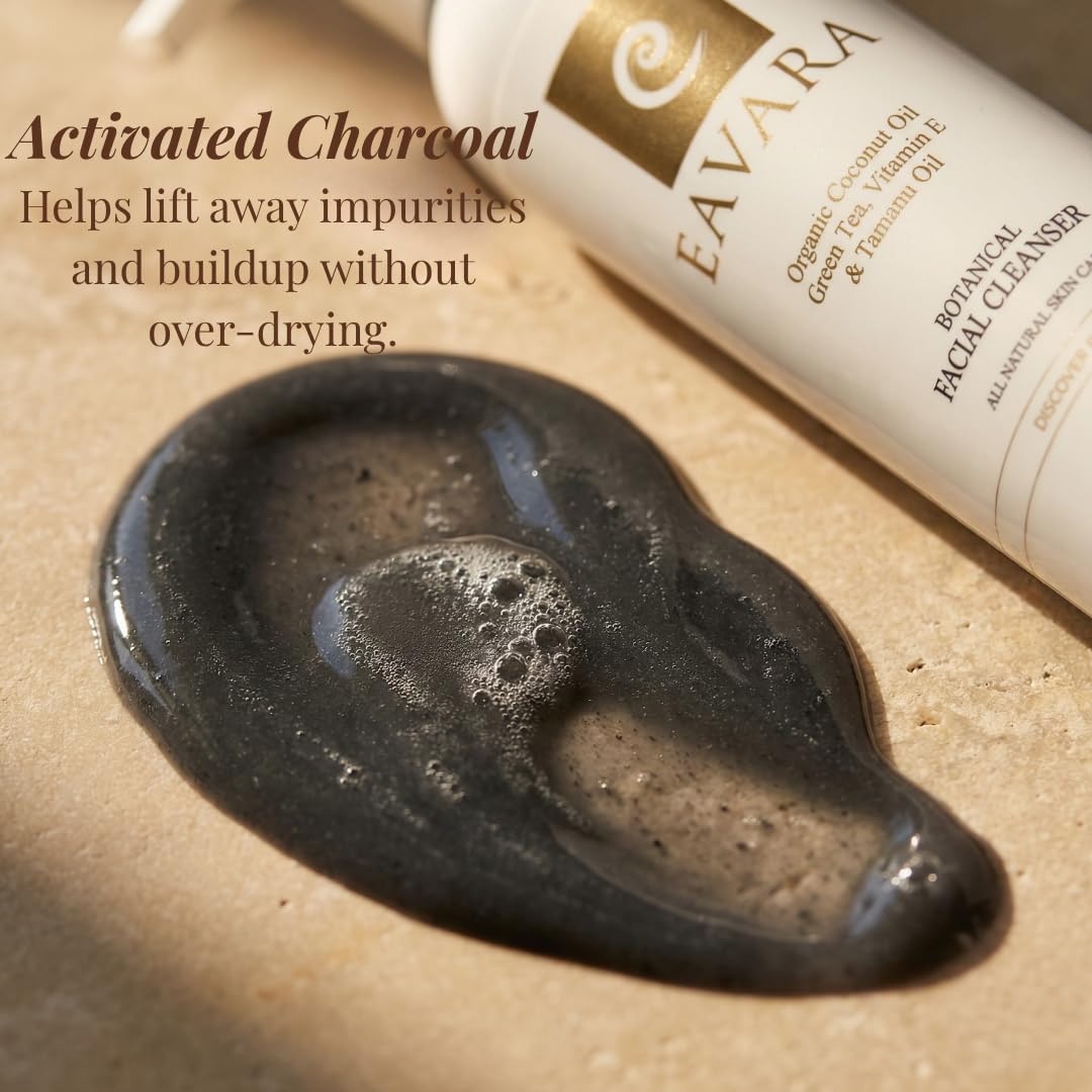Aloe vera gel close-up in Eavara Face Wash formula