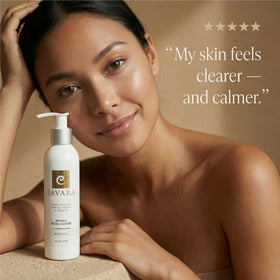 Vitamin E detail in Eavara Organic Face Wash for skin resilience