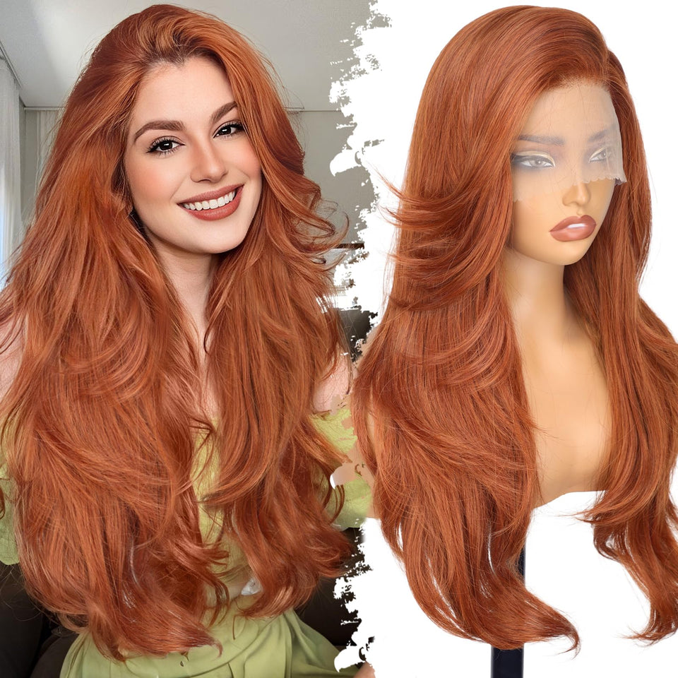 Eawwii 13x4 HD lace-front closeup shows seamless parting and natural blend