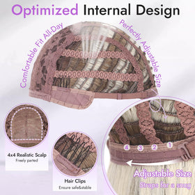 Eawwii adjustable elastic band ensures a secure fit during wear