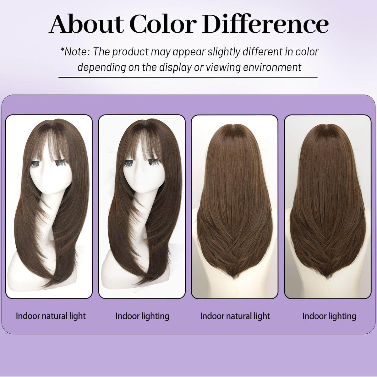 Eawwii ready-to-wear wig requires no glue, just wear.