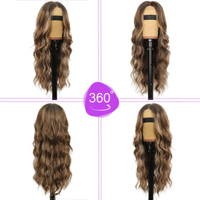 Eawwii 26 inch natural hairline close-up