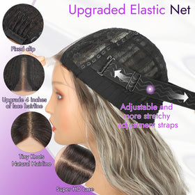 Eawwii glueless 4x1 lace cap provides beginner-friendly ease of wear