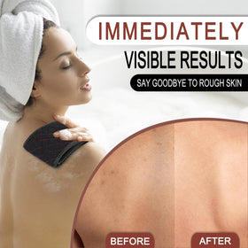 Eaxun concave-convex textures provide two exfoliation levels on the back.
