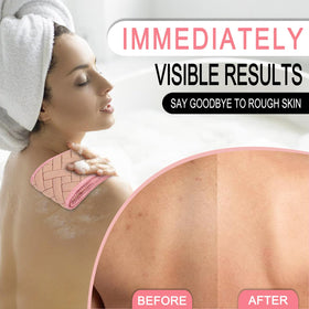 Eaxun back scrubber enhances shower routine with rich lather and spa-like feel.