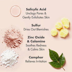 Ebanel Bio Drying Lotion calamine and camphor provide soothing relief.