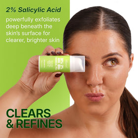 Ebanel chemical peel application swirl shows even product distribution