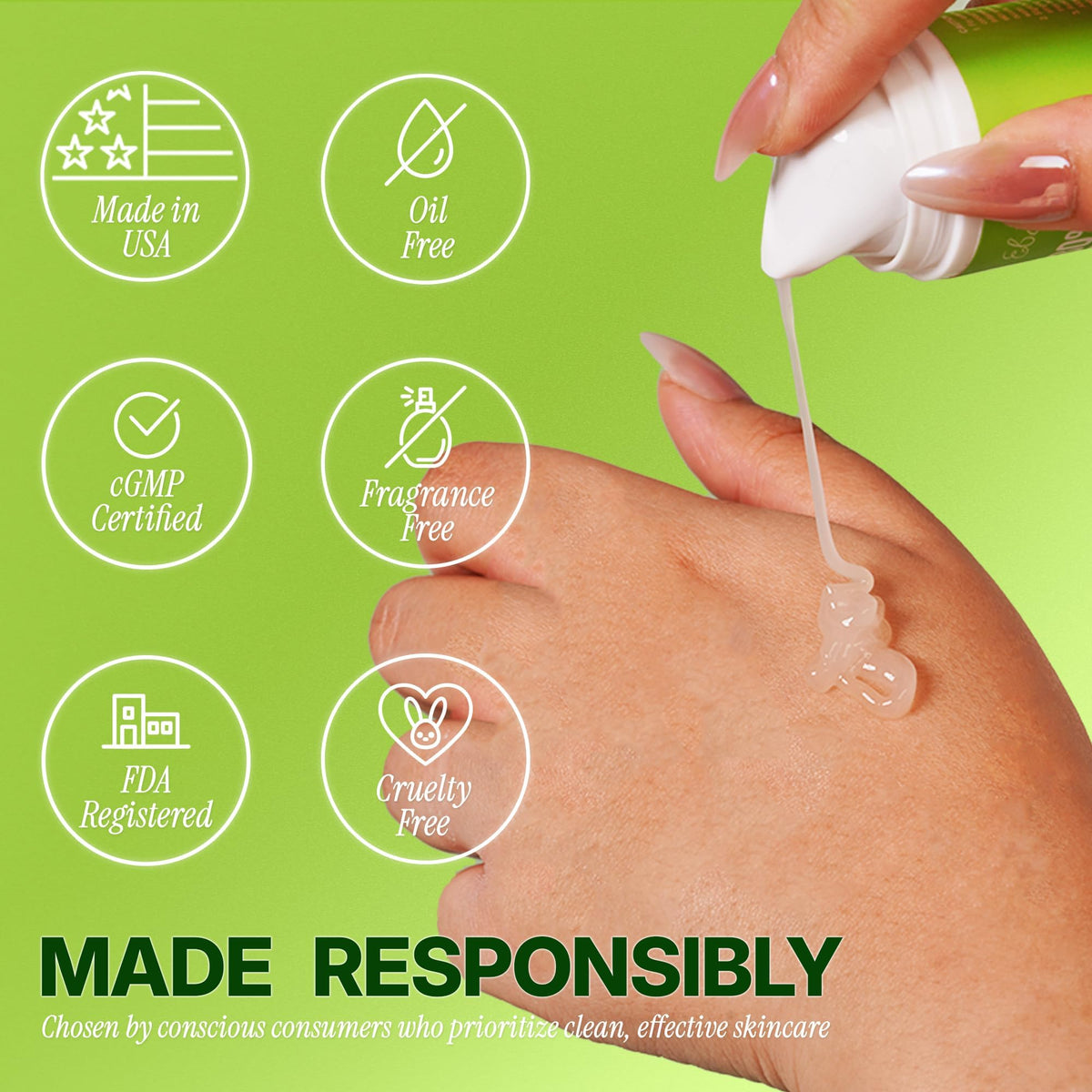 Ebanel chemical peel vegan cruelty-free stamp indicates ethical skincare choice
