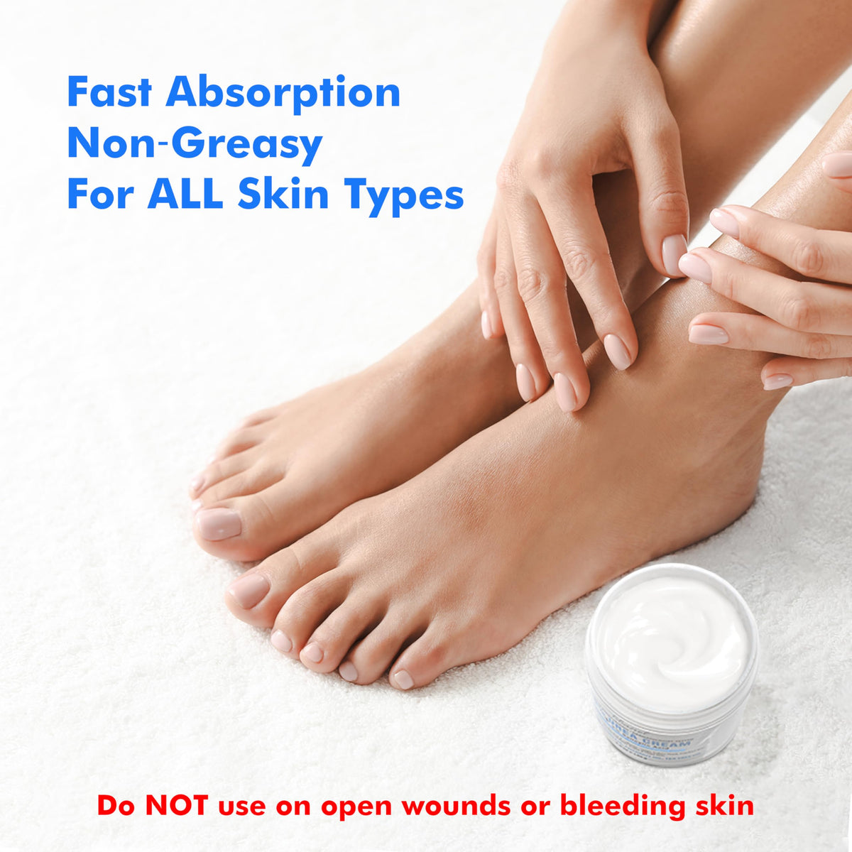 Ebanel Urea 40% 3-pack packaging highlights value for family foot care.