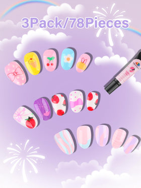 EBANKU 13-size set fits different nails for a comfy DIY manicure