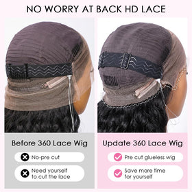 Ebarly Pre-Plucked 360 Wig ready-to-style natural front for quick look